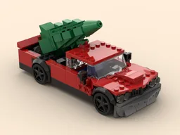 Modded Datsun 620 Christmas edition