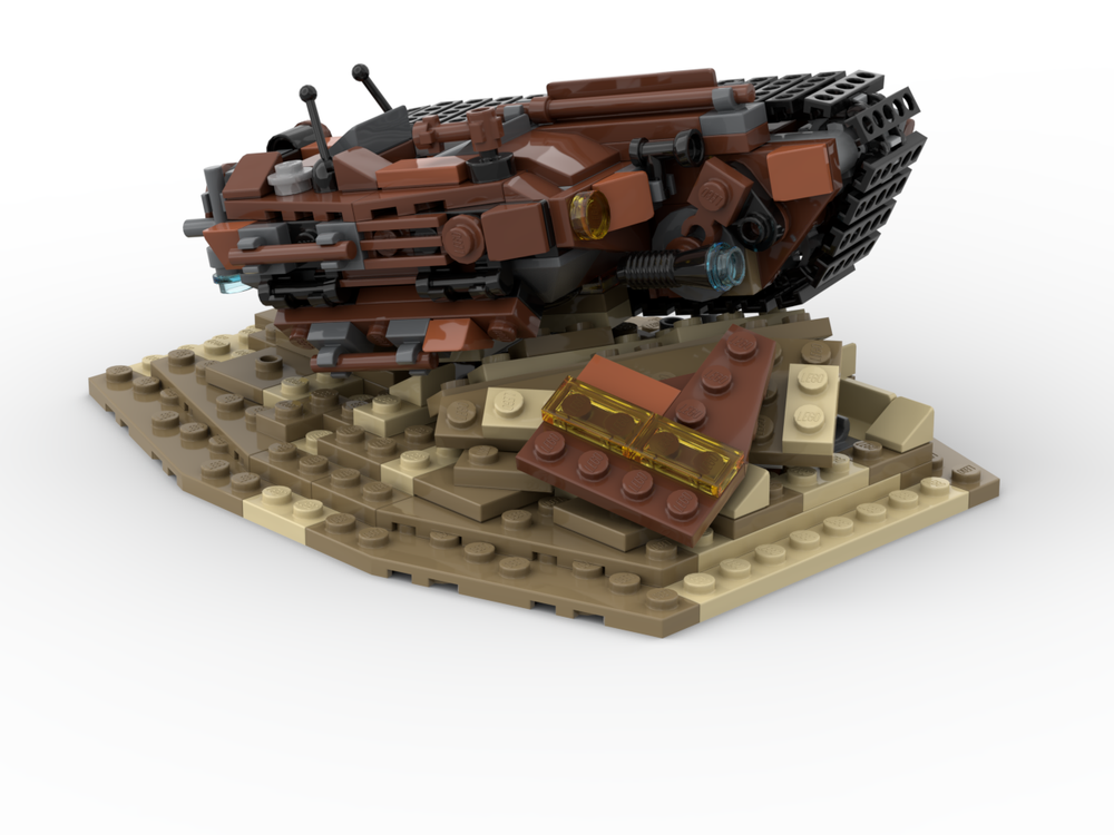 Lego Jawa's Speeder and Stand
