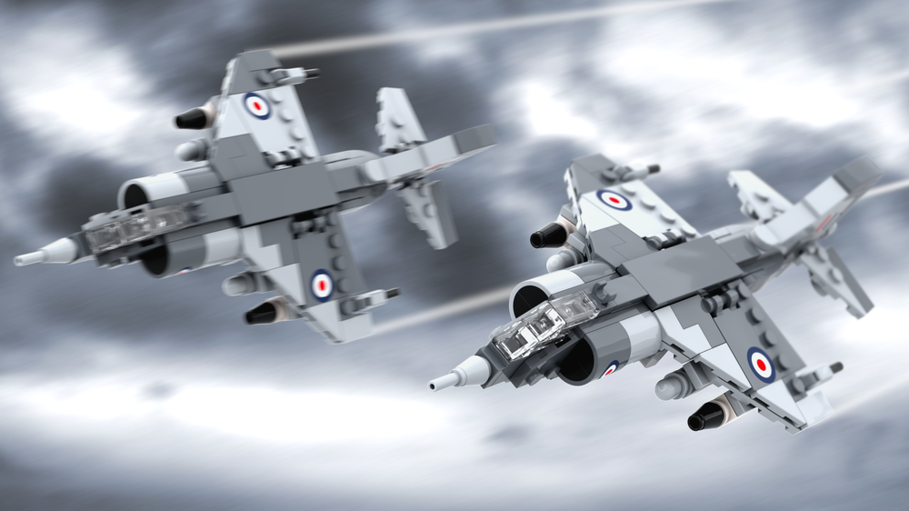 Lego 1:72 Scale Harrier GR.1