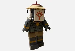 Monk Maz Koshia Buildable Character from the Legend of Zelda