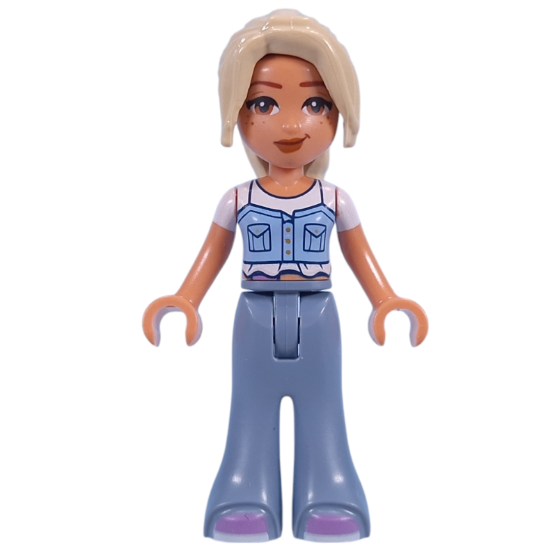 Lego Sara - Bright Light Blue Top, Sand Blue Pants