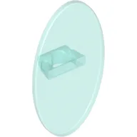 Shield Ovoid with Grip [Plain] / Trans-Light Blue