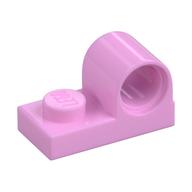 Lego Plate Special 1 x 2 with Pin Hole on Top / Bright Pink