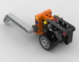 2 Wheeled Car With Spinning Thing