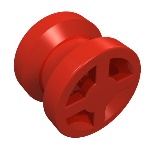 Lego Wheel 8 x 6 / Red