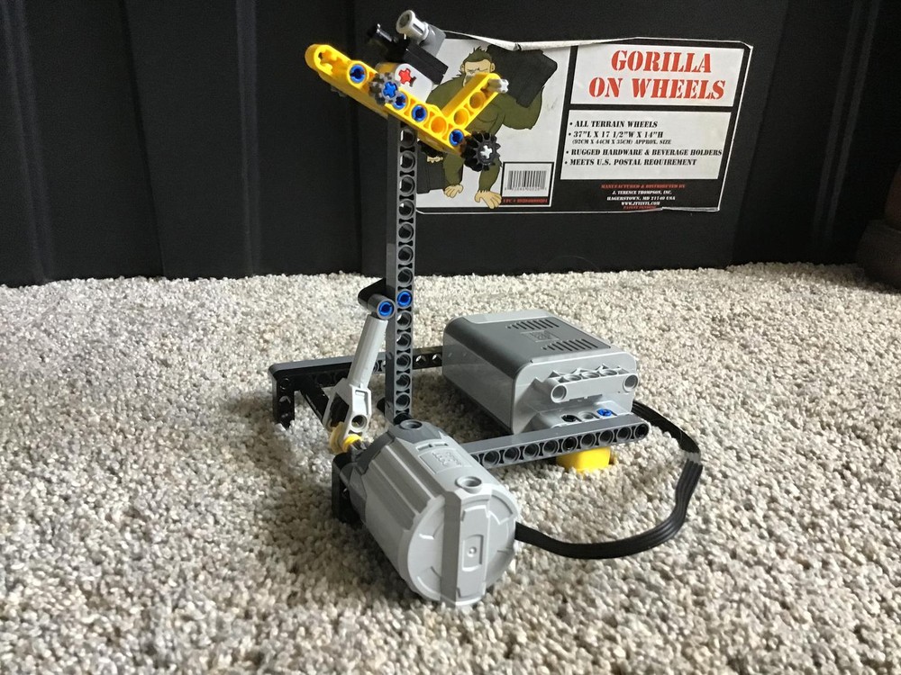 Lego Flying lawnmower