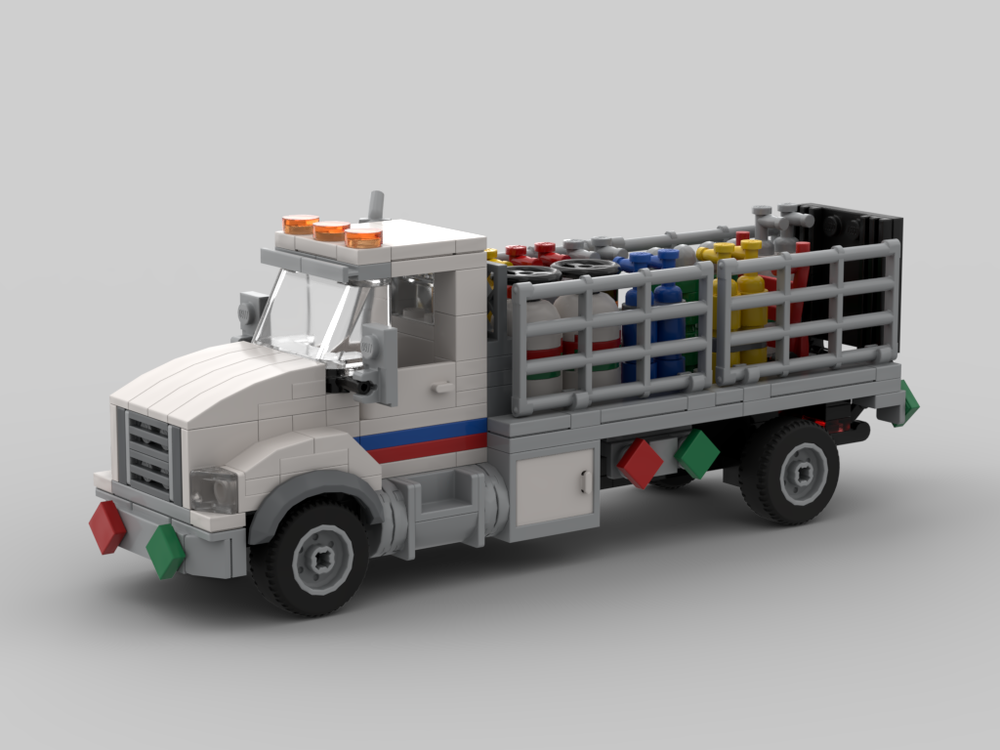 Lego Gas Cylinder Truck