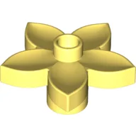 Duplo Plant, Flower with 1 Top Stud / Bright Light Yellow