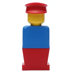 LEGOLAND Blue Torso, Red Legs, Red Hat