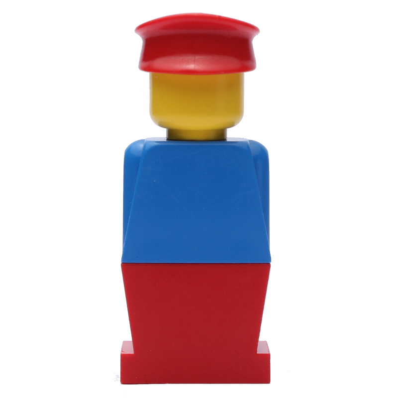 Lego LEGOLAND Blue Torso, Red Legs, Red Hat