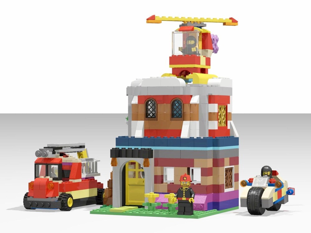 Lego 10698 Fire Department Version 2