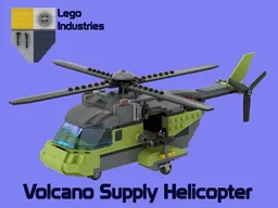 Volcano Supply Helicopter