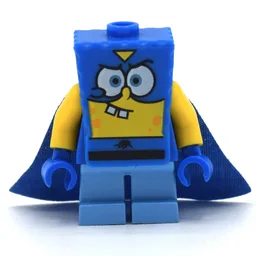 SpongeBob Squarepants in Super Hero Outfit