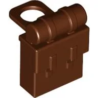 Minifig Neckwear Backpack Non-Opening / Reddish Brown