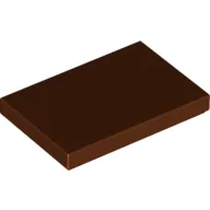 Tile 2 x 3 / Reddish Brown