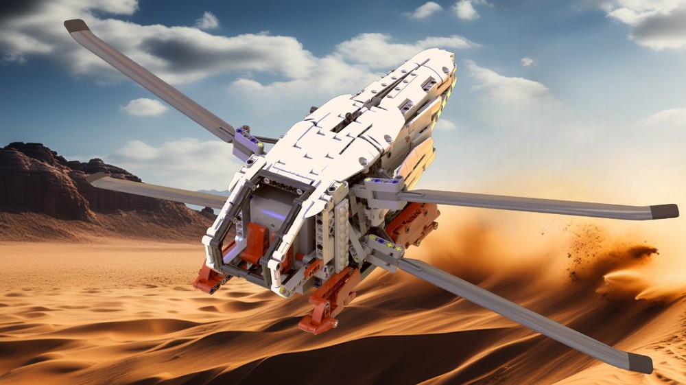 Lego Dune Two Seat Ornithopter - 42145 B model
