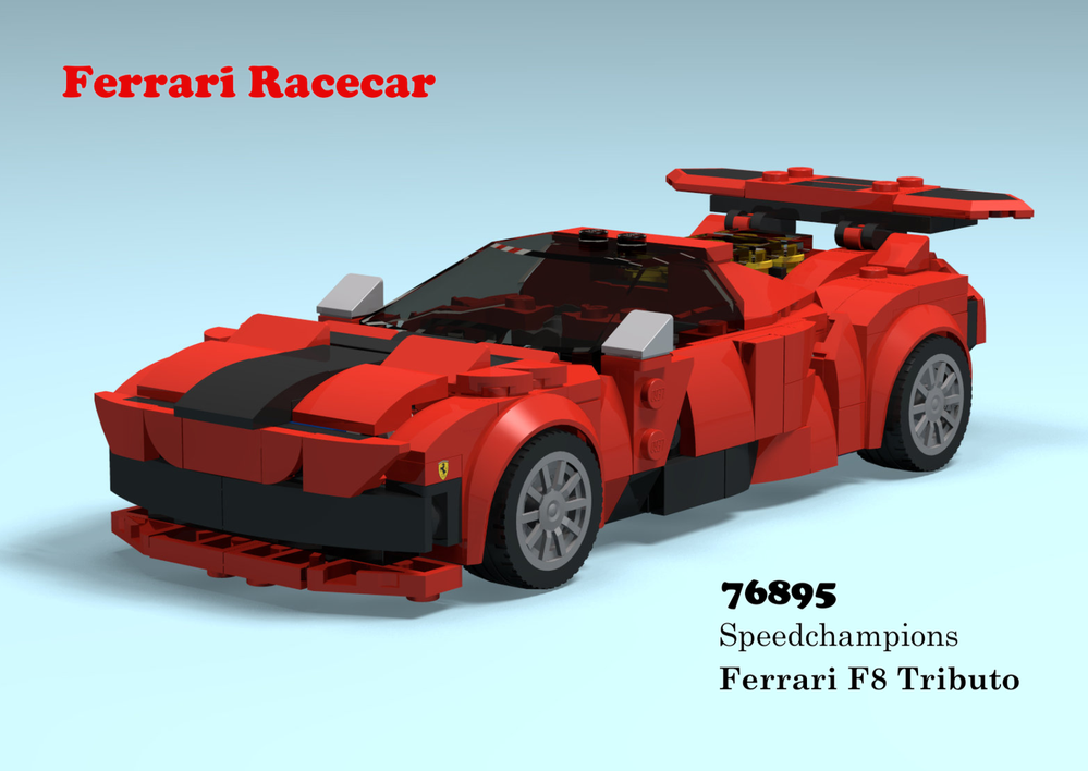 Lego 76895 F8 Racecar