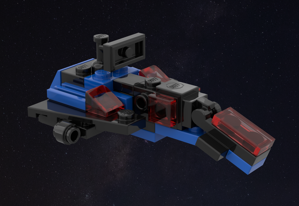 Lego Micro Scale Space Police Mission Commander