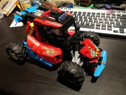 Fast RC Cross Kart powered
