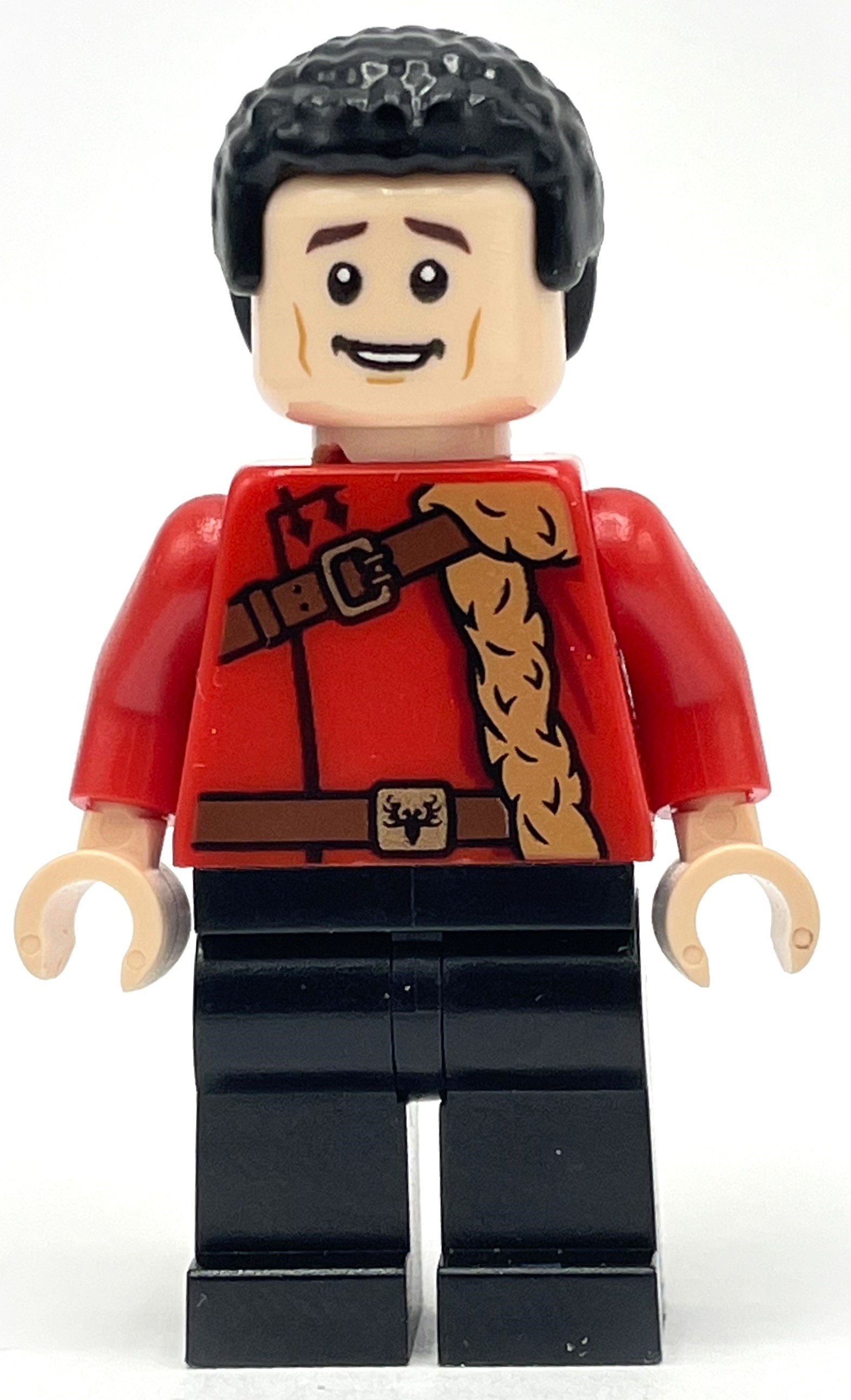 Lego Viktor Krum, Red Jacket with Straps
