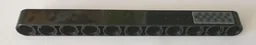 Technic, Liftarm Thick 1 x 11 with Small Black Circles Tread Plate Pattern (Sticker) - Set 42082