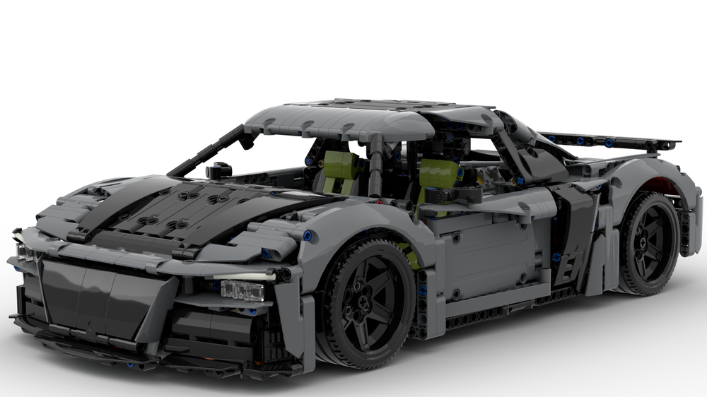 Lego Audi R8 Quattro - B model for Peugeot 42156