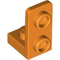 Bracket 1 x 1 - 1 x 2 Inverted / Orange