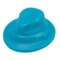 Hair and Hat, Fedora / Dark Turquoise