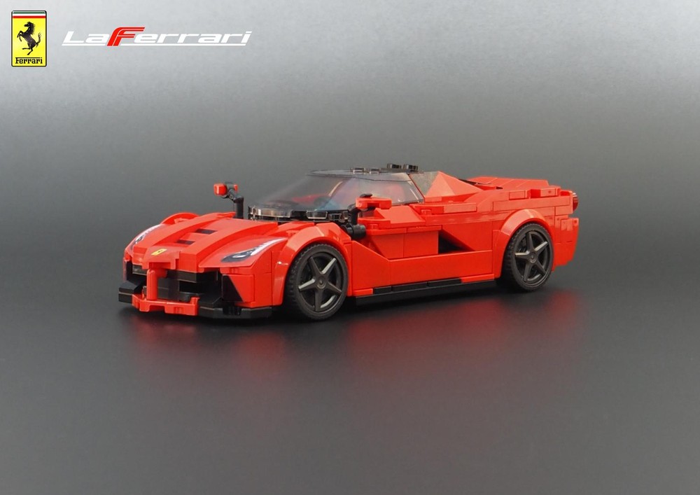 Lego Ferrrari LaFerrrari - Speed Champions 8 Studs wide