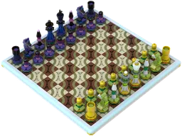 CHESS ("Glass" Pieces)