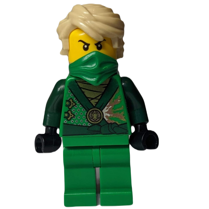 Lego Lloyd in Techno Robe Outfit (Rebooted)