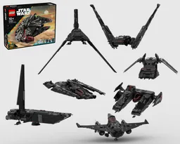 75389 Dark Falcon 7-in-1 Alternate Model Bundle Pack