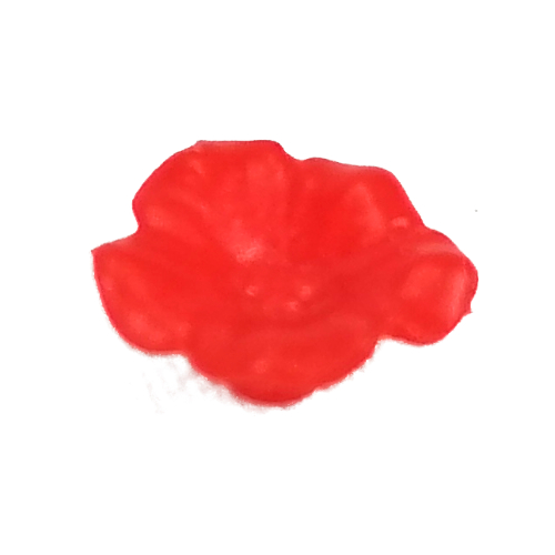 Lego Belville / Scala, Plant Flower with 5 Petals Type 3 / Red
