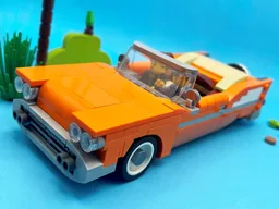 Bowtie Impala Convertible - Orange