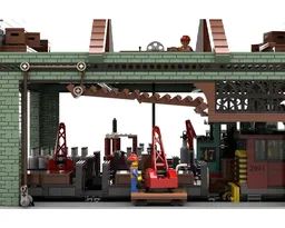 Brendam Docks Freight Station