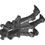 Lego Large Figure Foot, Claw, Piraka / Black