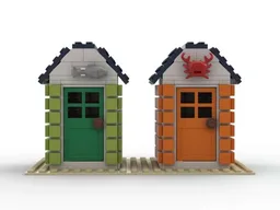 beach huts