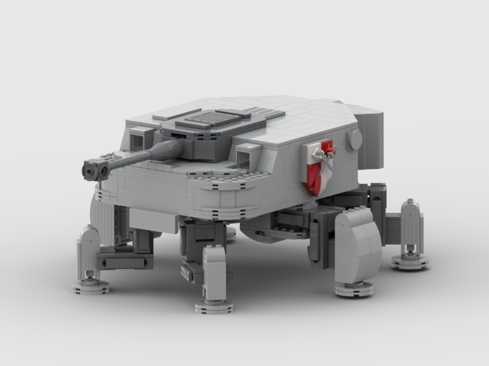 Lego Dieselpunk walkermech Jaeger Minifig scale (this is a build inspired