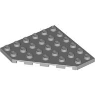 Lego Wedge Plate 6 x 6 Cut Corner