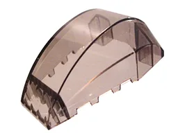Windscreen 6 x 4 x 2 Wedge Curved