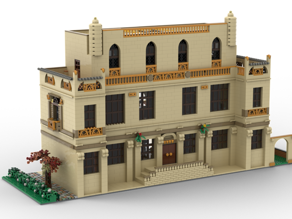 Lego wayne's manor