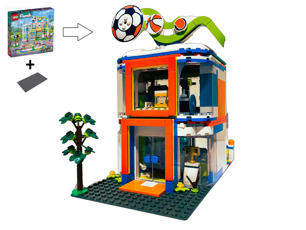 Lego Sports Center Modular Alternate build of 41744