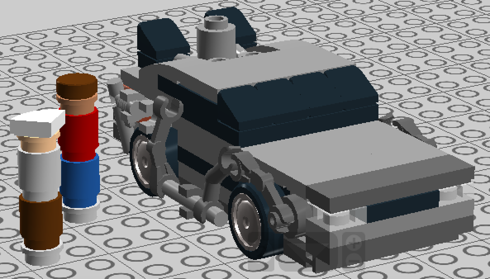 Lego 1982 DeLorean DMC-12 BTTF