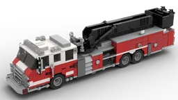 Fire Truck Mid-Mount Aerial Platform