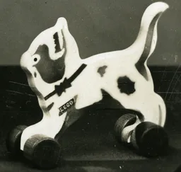 Wooden Pull-Along - Cat