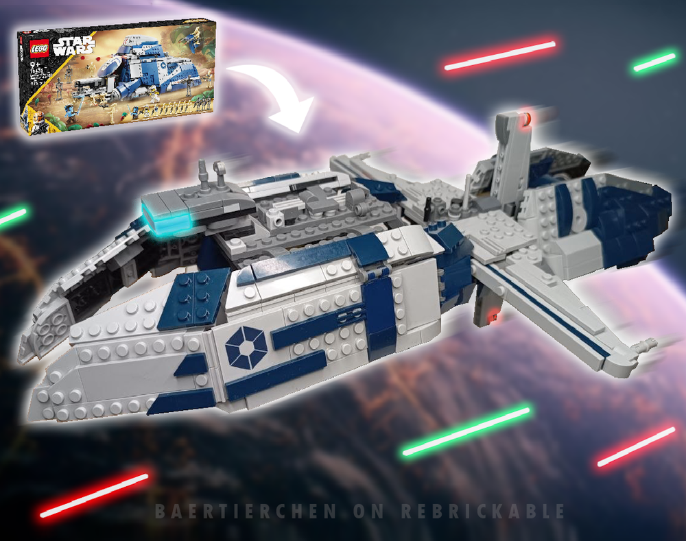 Lego Munificent Class Star Frigate - MTT Alternate Build