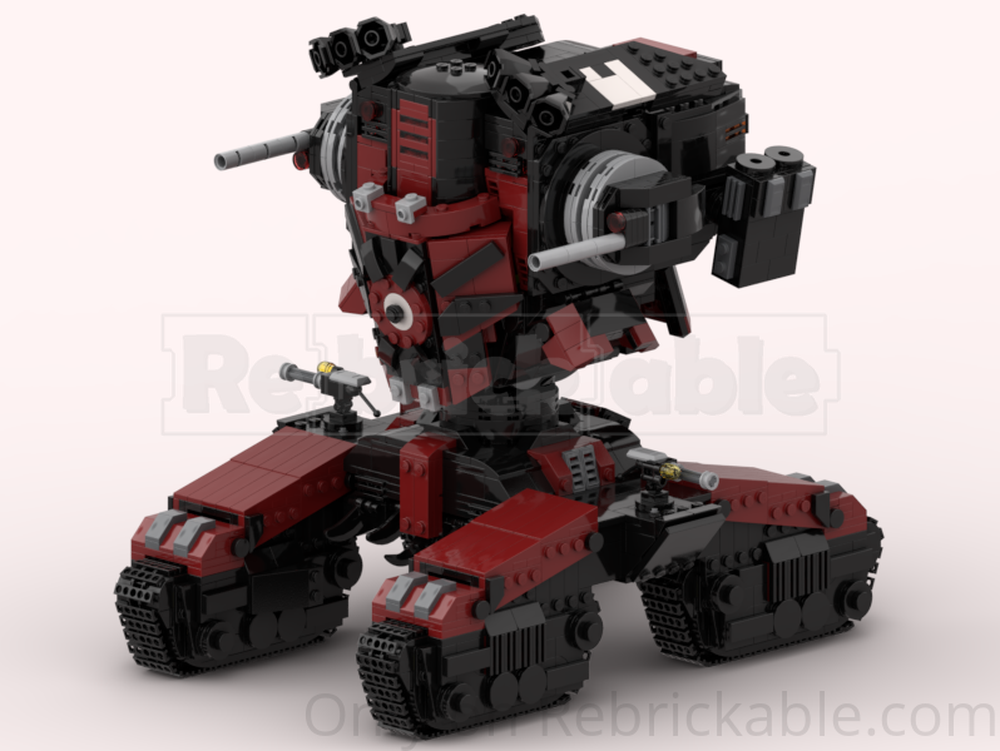 Lego Helldivers 2 - Cyborg Vox Engine