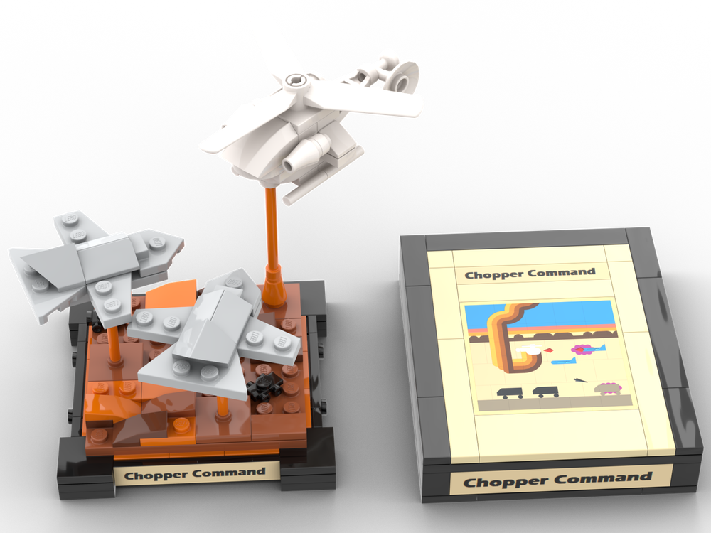 Lego Chopper Command for Atari
