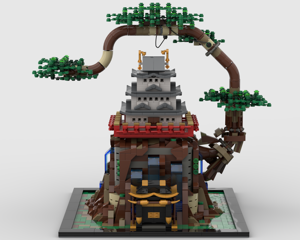 Lego Wano Kuni Castle – One Piece - Architectural MOC