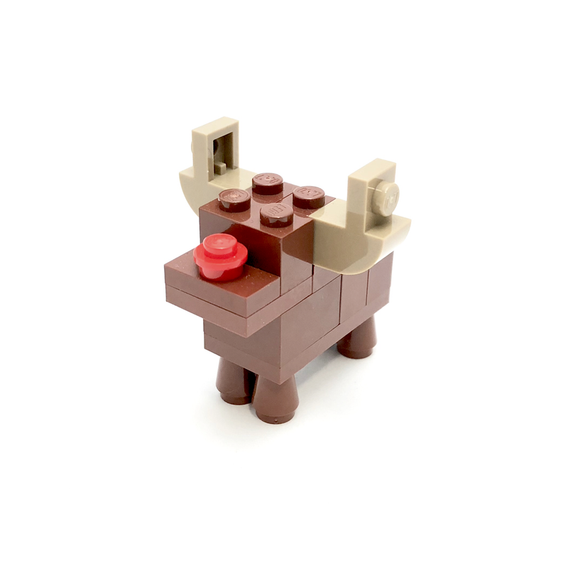 Lego Rudolph The Reindeer Christmas Ornament